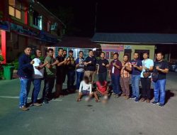 LANA Habis tikam orang, kabur. tapi kena ciduk juga sama tim opsnal sat reskrim polres binjai