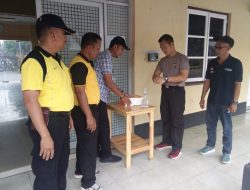 Polres Binjai Cegah Virus Corona Di Mako Polres Binjai