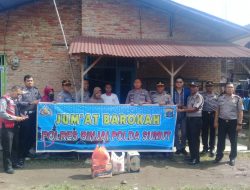 Kapolres Binjai Melaksanakan Jumat Barokah