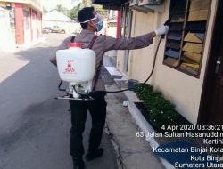 Kapolres Binjai Ajak Personil Lakukan Pencegahan Penyebaran Covid-19
