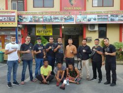Sat Reskrim Polres Binjai Berhasil Menangkap Pelaku Pencurian Rumah Kosong