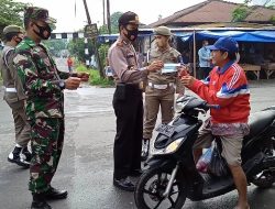 Polsek binjai timur gelar operasi Yustisi cegah penyebaran covid19