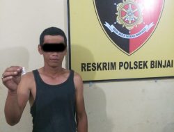 WA ditangkap polsek binjai karena punya sabu-sabu