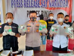 Polres Binjai Ungkap kasus belasan kilo Sabu-Sabu