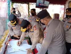Kapolres Binjai Sambut Tim Supervisi Mabes Polri