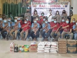 Polres Binjai Laksanakan Bhakti Sosial Dalam Rangka Natal 2021
