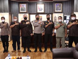 KAPOLRES BINJAI MENERIMA AUDENSI KBPPP RESORT BINJAI