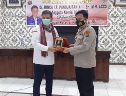 KOMISI III DPR RI DR.HINCA I.P. PANJAITAN XIII, SH, M.H, ACCS, MELAKSANAKAN RESES DI POLRES BINJAI