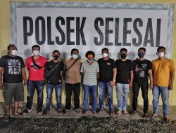 Polsek Selesai Polres Binjai Kejar Dan Tangkap Pelaku Penganiayaan Berat