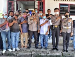 Dalam Rangka Hari Pers Nasional Ke-76 Tahun 2022 Kapolres Binjai Diwakili Wakapolres Kunjungi Kantor Pwi Kota Binjai