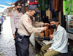 Polsek Binjai Utara Sambangi Pasar Pagi Kebun Lada Kota Binjai