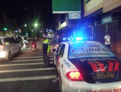 Sat Lantas Polres Binjai Gencar Laksanakan Giat Rutin Blue Light Patrol