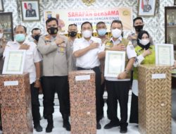 Polres Binjai Sarapan Bersama Dinas Kesehatan Kota Binjai (Sama Polmas) Dengan Kepala Puskesmas Sekota Binjai