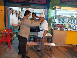 Polsek Binjai Kota Laksanakan Giat Ppkm dan Operasi Yustisi malam hari