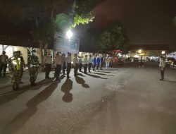 Giat Ops Yustisi Gabungan Instansi terkait  dalam rangka pengetatan Protokol kesehatan di wilkum Polres Binjai