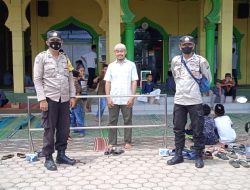 Polsek Binjai Selatan Polres Binjai Jamin Keamanan Ummat Beribadah