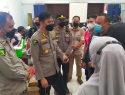 Pelaksanaan Vaksinasi Covid 19 Dosis 1 Untuk Narapidana Dan Tahanan Lembaga Pemasyarakatan Kelas II A Binjai