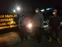 Putus Rantai Penularan Covid -19, Polsek Binjai Kota Gencar Himbau Prokes Ke Warga