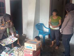 Polres Binjai Serahkan Bantuan Tali Asih Kepada Warga Yang Kurang Mampu