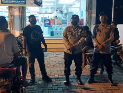 Personil Polsek Sei Bingei Polres Binjai Laksanakan Ops Yustisi Malam