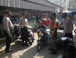 Cegah Penyebaran Varian Baru, Polsek Binjai Barat Laksanakan Operasi Yustisi