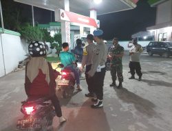 Polsek Selesai dan Instansi Terkait Gelar Operasi Yustisi Malam Hari