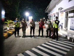 Polsek Selesai Laksanakan Patroli Malam Dan Bei Himbauan Ke Masyarakat