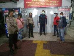 Pastikan Situasi Tetap Aman, Poksek  Binjai Barat Laksanakan Patroli Malam