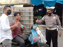 Putuskan Rantai Penularan Covid-19, Polsek Binjai Kota Gelar Operasi Yustisi