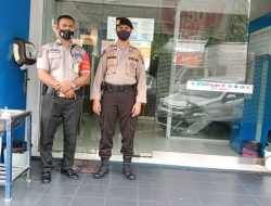 Pam Obvit Sat Samapta Polres Binjai Sambangi Objek Vital Di Wilkum Polres Binjai