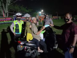 Polsek Binjai Selatan Laksanakan Operasi Yustisi Dan Bagi Masker