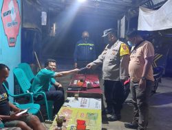 Polsek Sei Bingai Gelar Operasi Yustisi malam, Tekan Penularan Covid-19