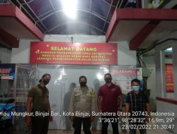 Polsek Binjai Barat Laksanakan Patroli Dan Berikan Himbauan Ke masyarakat