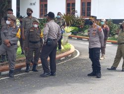 Polsek Binjai Kota Lakukan Pengamanan Aksi Unras Spontanitas Para Supir Angkutan Umum (Angkot) Trayek Binjai- Medan