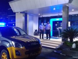 Patroli Malam, Sat Samapta Polres Binjai Sambang Pos Security Di Objek- Objek Vital