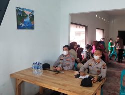 Kapolres Binjai Ikuti Zoom Meeting Percepatan Vaksinasi Dipimpin Kapolri