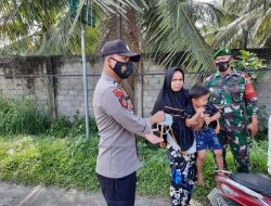 Gelar Operasi Yustisi, Polsek Binjai Timur Imbau Ke Masyarakat Pakai Masker