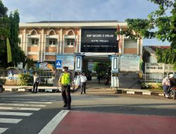 Sat Lantas Polres Binjai Tetap Eksis Laksanakan Gatur Pagi