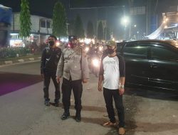 Pastikan Wilayah Hukum Kondusif Polsek Binjai Utara Polres Binjai Laksanakan Patroli Malam Hari