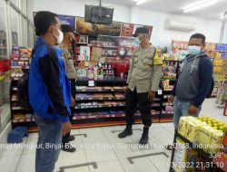 IPTU I.H. HARAHAP Pimpin Patroli Dan Himbauan Wilkum Polsek Binjai Barat Polres Binjai