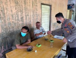Sat Binmas Polres Binjai Laksanakan Giat Bintibmas Dan Penegakan Prokes