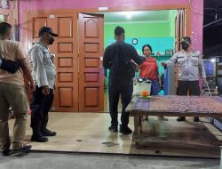 Polsek Sei Bingai Polres Binjai Imbau Ke Warga Dan Laksanakan Ops Yustisi Malam Hari
