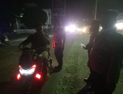 Ops Yustisi Malam, Polsek Selesai Sasar Pengendara Motor