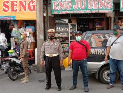 Polsek Binjai Kota Laksankan Patroli Rutin Dan Berikan Imbauan Protap Kepada Masyarakat