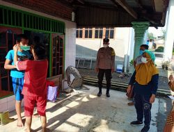 Sambang Patroli DDS Bhabinkamtibmas Berikan Pesan Kamtibmas