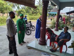 Giat tracing warga oleh Bhabinkamtibmas Kelurahan Satria Polsek Binjai Kota Polres Binjai