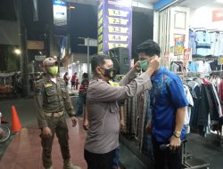 Tekan Penyebaran Virus Covid-19, Polsek Binjai Kota Rutin Laksanakan Operasi Yustisi Malam