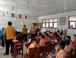 Polsek Binjai Kota Kawal Pelaksanaan Vaksinasi Anak Usia 6-11 Th.