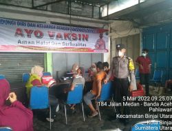 Terus Mengejar Pencapaian Target Vaksinasi, Bhabinkamtibmas Himbau Warga Binaan