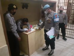 Provos Polres Binjai Cek Piket Fungsi Saat Malam Hari